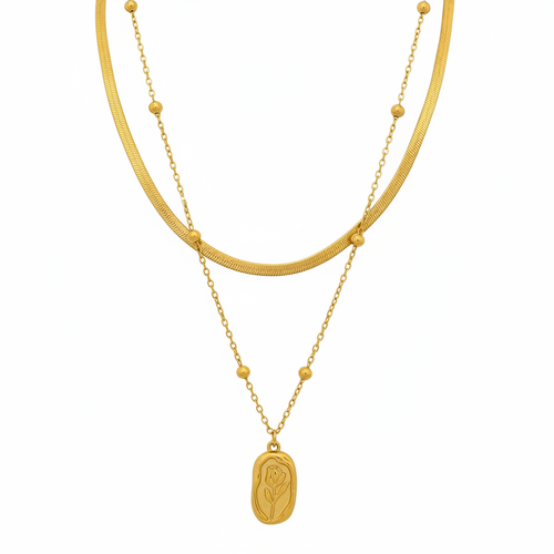 Botanical Layered Necklace