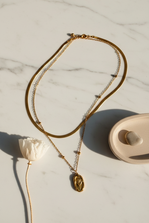 Botanical Layered Necklace