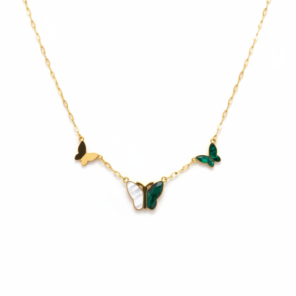 Butterfly Dream Charm Necklace