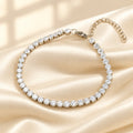 Gold tennis bracelet