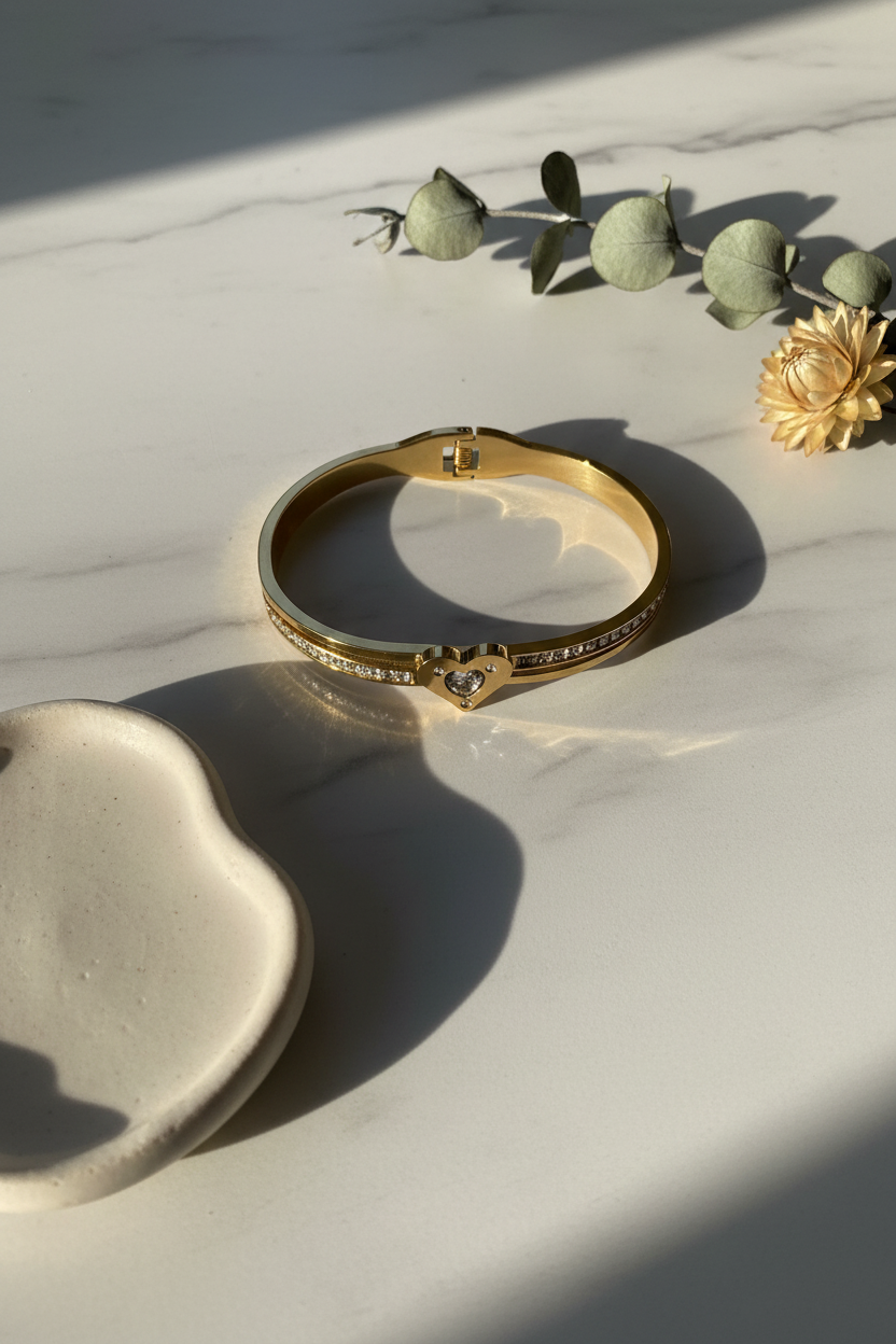 Heart Crystal Bracelet