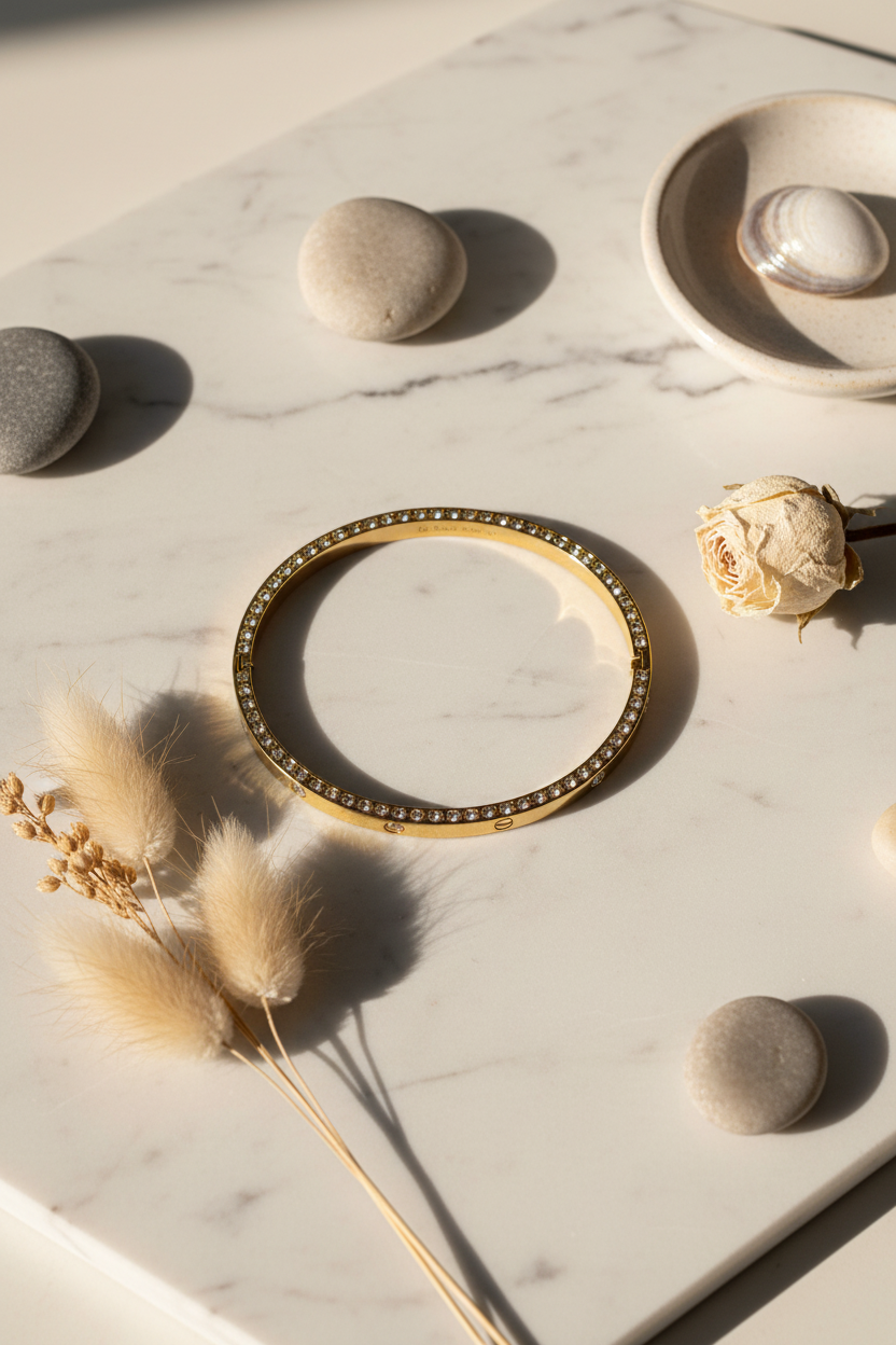 Luxe Crystal Bangle