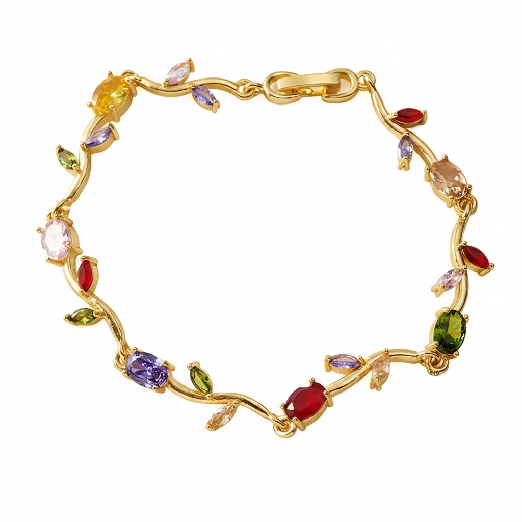 Multicolor Tulip Bracelet