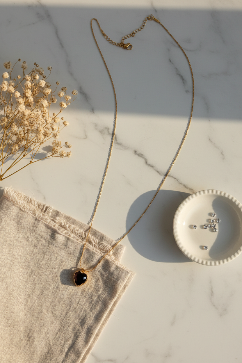 Sweet Heart Dainty Necklace