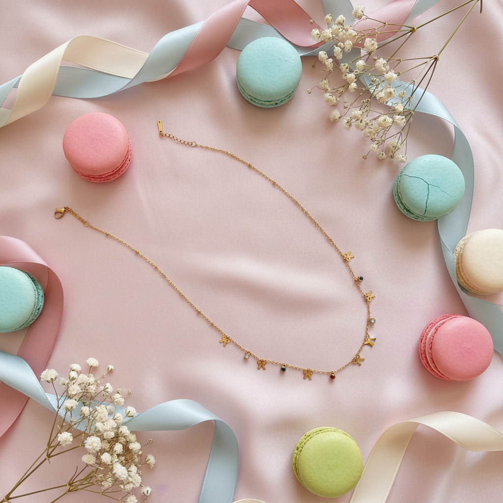 The Carousel Bow Necklace
