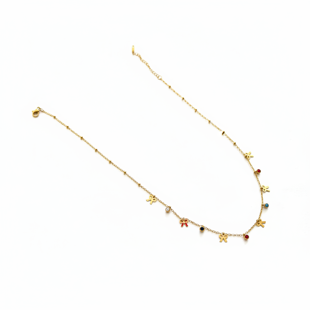 The Carousel Bow Necklace