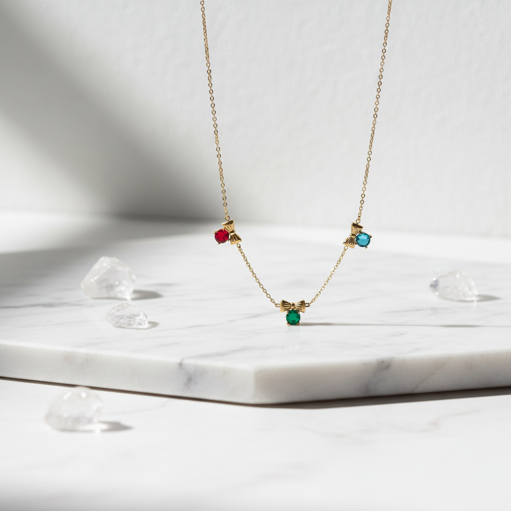 The Crystal Clover Pendant