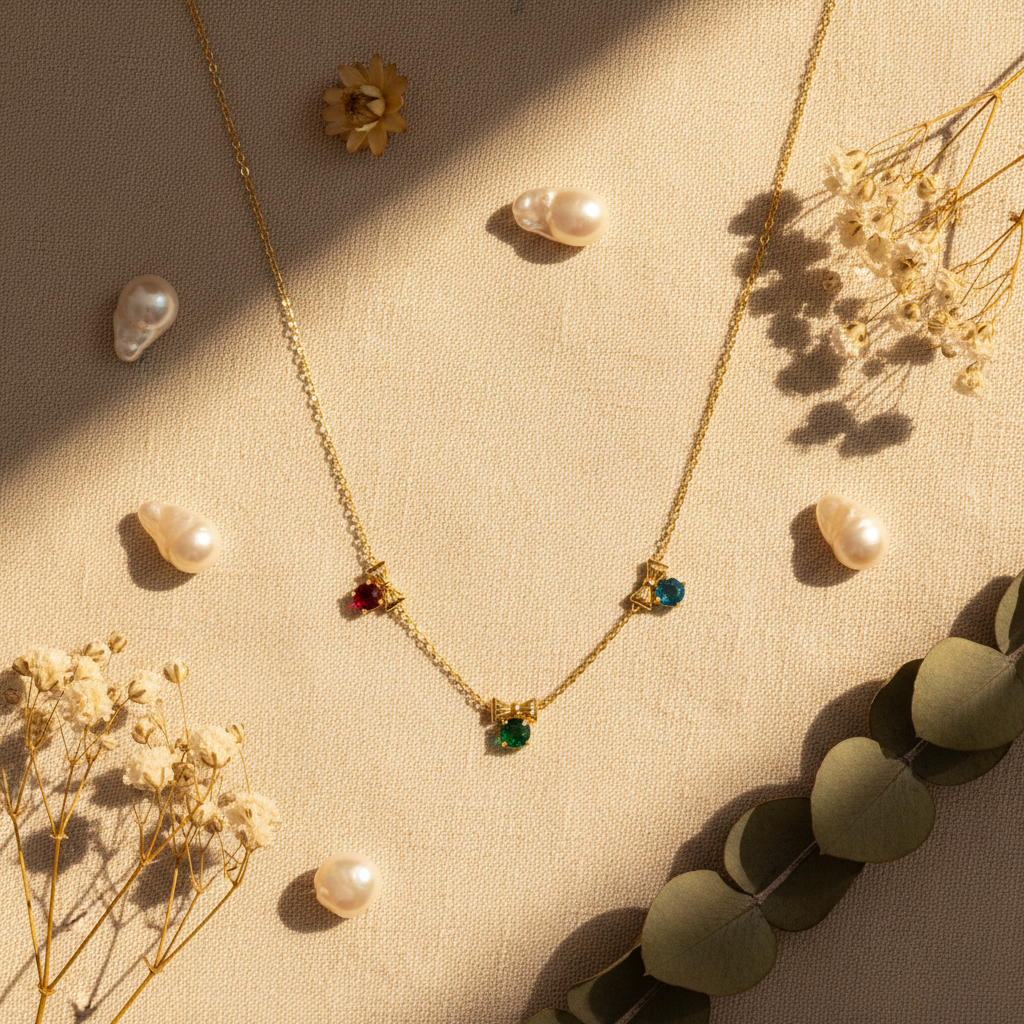 The Crystal Clover Pendant