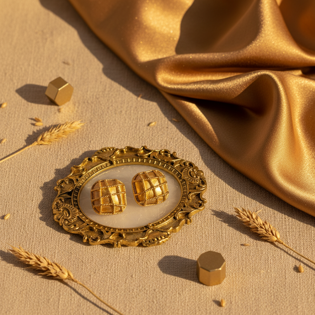 The Gilded Quilt Studs