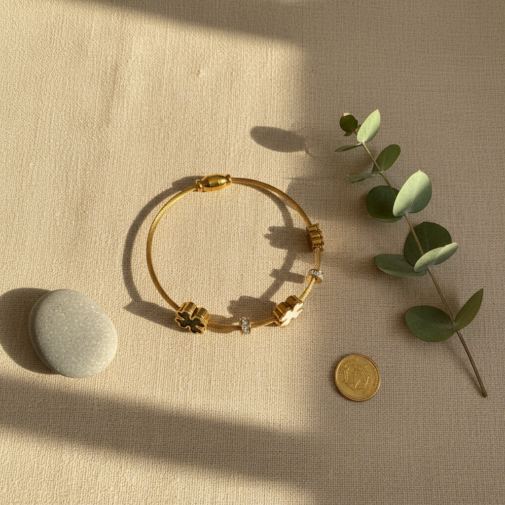 The Lucky Cable Bangle