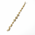 The Pavé Flora Link Bracelet