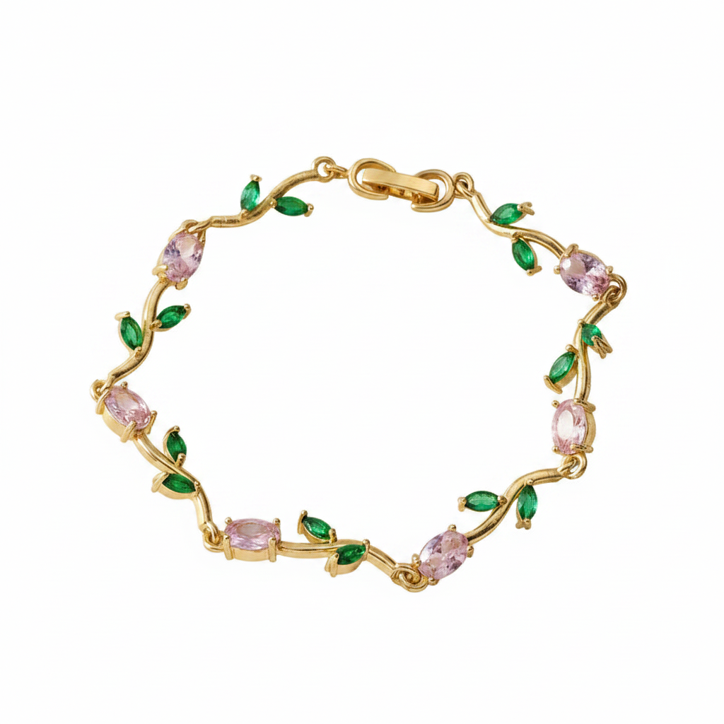 White Tulip Bracelet